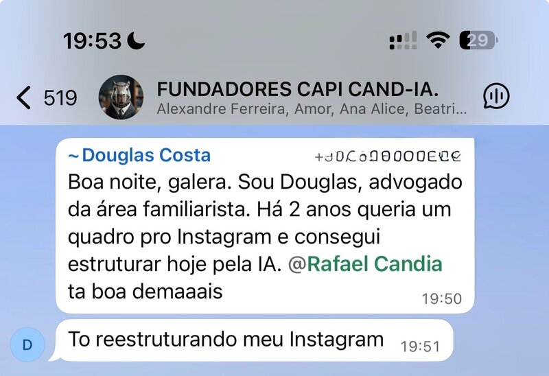 Feedback Douglas Costa - familiarista